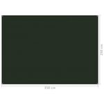 Sport si Outdoor - Camping - Accesorii corturi - Covor pentru cort, verde inchis, 250x350 cm - Infinity.ro