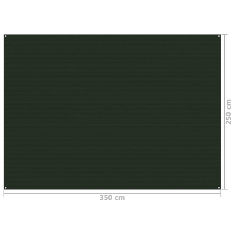 Sport si Outdoor - Camping - Accesorii corturi - Covor pentru cort, verde inchis, 250x350 cm - Infinity.ro
