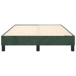 Casa si Gradina - Mobilier - Paturi si accesorii - Paturi - Cadru de pat, verde inchis, 120x200 cm, catifea - Infinity.ro