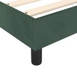 Casa si Gradina - Mobilier - Paturi si accesorii - Paturi - Cadru de pat, verde inchis, 120x200 cm, catifea - Infinity.ro