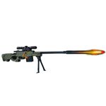 Jucarii, Copii si Bebe - Jucarii si jocuri - Jucarii de rol - Arme de jucarie - Mitraliera cu luneta + gloante - Infinity.ro