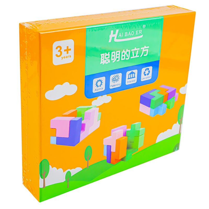 Jucarii, Copii si Bebe - Jucarii si jocuri - Jocuri si puzzle - Puzzle - Puzzle din lemn - Forme 3D - Infinity.ro