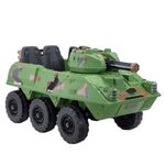 Jucarii, Copii si Bebe - Jucarii si jocuri - Vehicule si jucarii cu telecomanda - Masinute - Tanc cu acumulator, 4 motoare, 12 V, 7 A - Infinity.ro