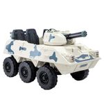 Jucarii, Copii si Bebe - Jucarii si jocuri - Vehicule si jucarii cu telecomanda - Masinute - Tanc cu acumulator, 4 motoare, 12 V, 7 A - Infinity.ro