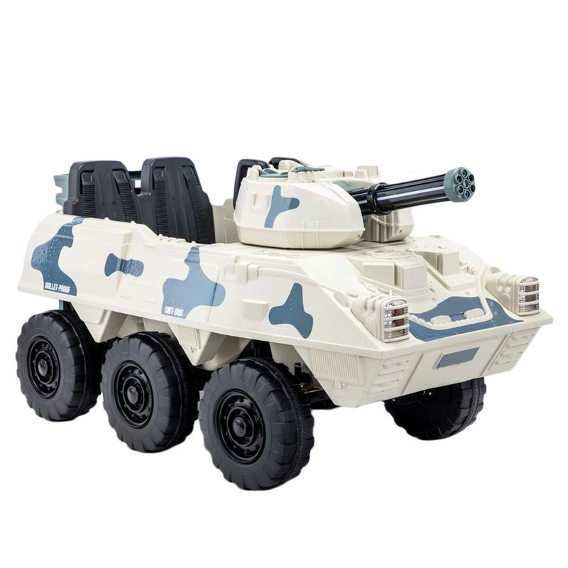 Jucarii, Copii si Bebe - Jucarii si jocuri - Vehicule si jucarii cu telecomanda - Masinute - Tanc cu acumulator, 4 motoare, 12 V, 7 A - Infinity.ro