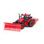 Jucarii, Copii si Bebe - Jucarii si jocuri - Vehicule si jucarii cu telecomanda - Masinute - Tractor cu plug deszapezire, 31 x 15 x 14.5 cm, Polesie - Infinity.ro