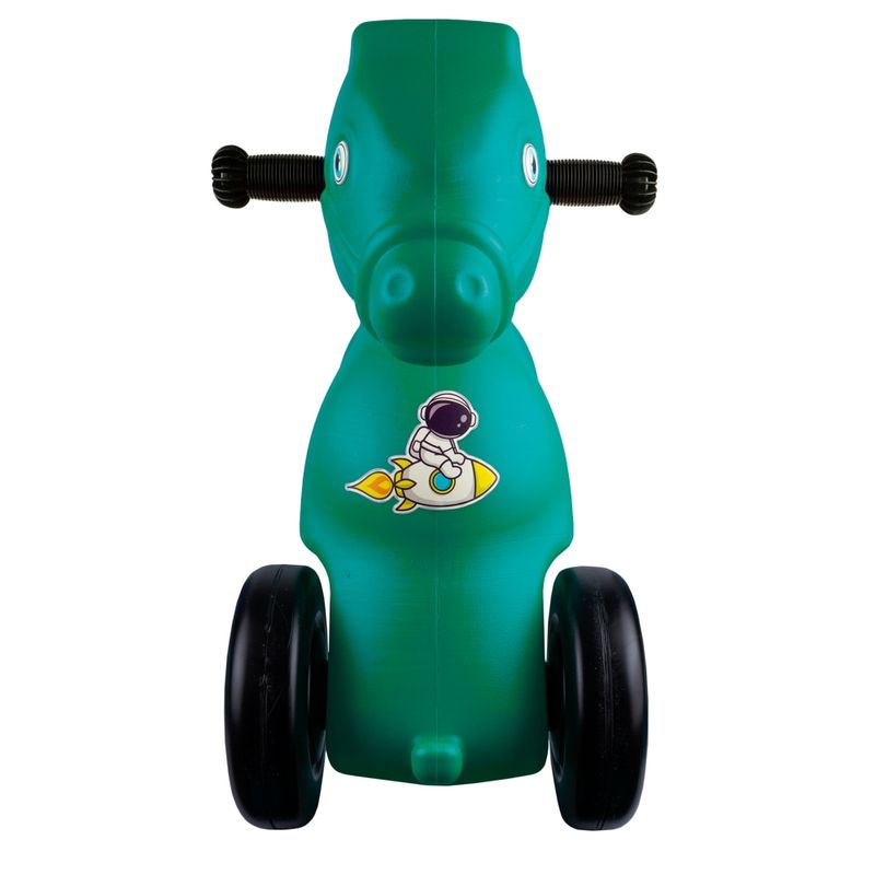 Jucarii, Copii si Bebe - Jucarii si jocuri - Jucarii de exterior - Masinute si vehicule pentru copii - Calut cu roti, turcoaz - ROBENTOYS - Infinity.ro