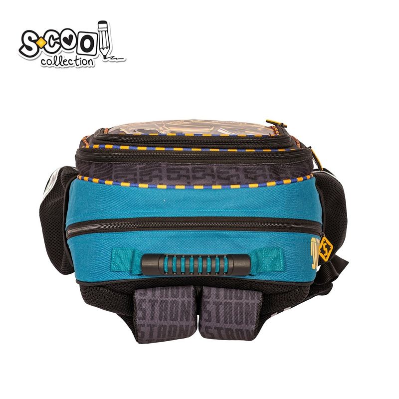 Carti si Birotica - Rechizite - Rucsacuri si genti scolare - Ghiozdan ergonomic POWER, 40.5 x 29 x 13.5 cm - S-COOL - Infinity.ro