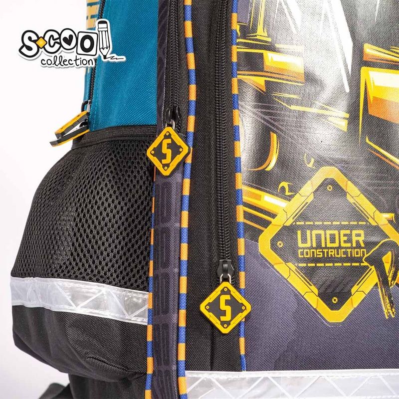 Carti si Birotica - Rechizite - Rucsacuri si genti scolare - Ghiozdan ergonomic POWER, 40.5 x 29 x 13.5 cm - S-COOL - Infinity.ro