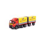 Jucarii, Copii si Bebe - Jucarii si jocuri - Vehicule si jucarii cu telecomanda - Masinute - Camion cu remorca + prelata - Volvo PowerTruck, 77 x 19 x 25 cm, Wad - Infinity.ro