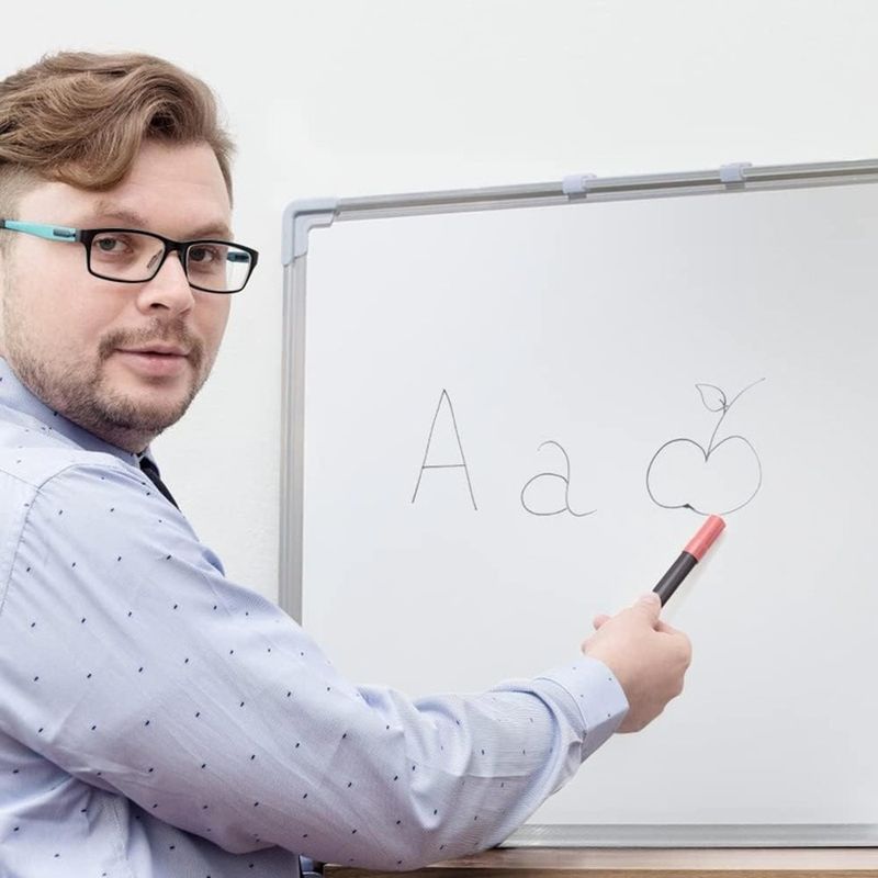 Jucarii, Copii si Bebe - Jucarii si jocuri - Jucarii & jocuri educative - Jocuri si jucarii educative - Whiteboard 100 x 150cm - OFFISHOP - Infinity.ro