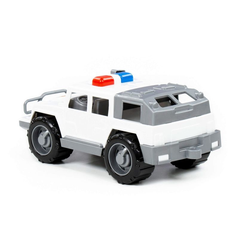 Jucarii, Copii si Bebe - Jucarii si jocuri - Vehicule si jucarii cu telecomanda - Masinute - Jeep politie - Defender 31 x 15 x 13 cm, Polesie - Infinity.ro