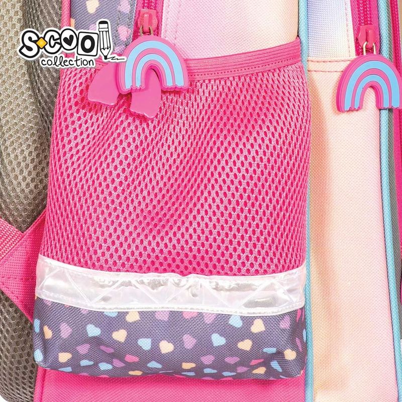 Carti si Birotica - Rechizite - Rucsacuri si genti scolare - Ghiozdan ergonomic HAPPINESS, 40.5x29x13.5 cm - S-COOL - Infinity.ro