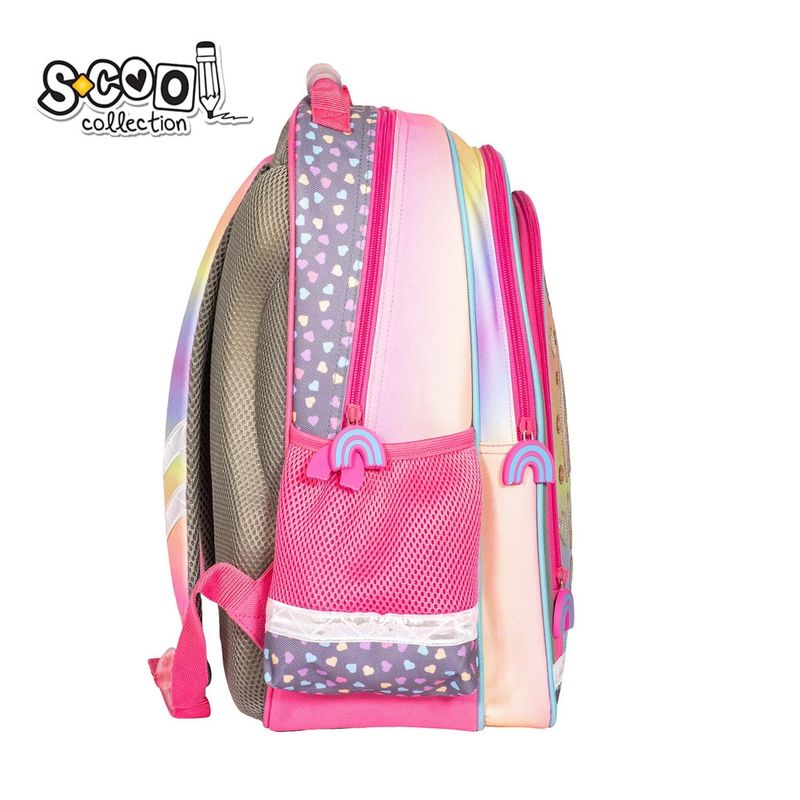 Carti si Birotica - Rechizite - Rucsacuri si genti scolare - Ghiozdan ergonomic HAPPINESS, 40.5x29x13.5 cm - S-COOL - Infinity.ro