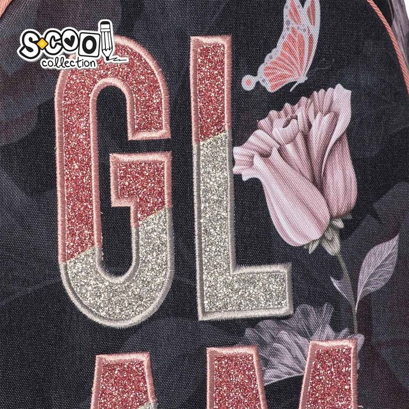 Carti si Birotica - Rechizite - Rucsacuri si genti scolare - Ghiozdan anatomic LIGHT GLAM, 41 x 28 x 21 cm S-COOL - Infinity.ro