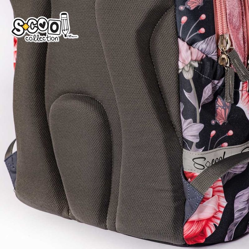 Carti si Birotica - Rechizite - Rucsacuri si genti scolare - Ghiozdan anatomic LIGHT GLAM, 41 x 28 x 21 cm S-COOL - Infinity.ro