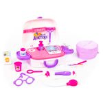 Jucarii, Copii si Bebe - Jucarii si jocuri - Jucarii de rol - Set joaca doctor - Set doctor in gentuta, 26.6 x 9.8 x 21.7 cm, Polesie - Infinity.ro