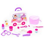 Jucarii, Copii si Bebe - Jucarii si jocuri - Jucarii de rol - Set joaca doctor - Set doctor in gentuta, 26.6 x 9.8 x 21.7 cm, Polesie - Infinity.ro