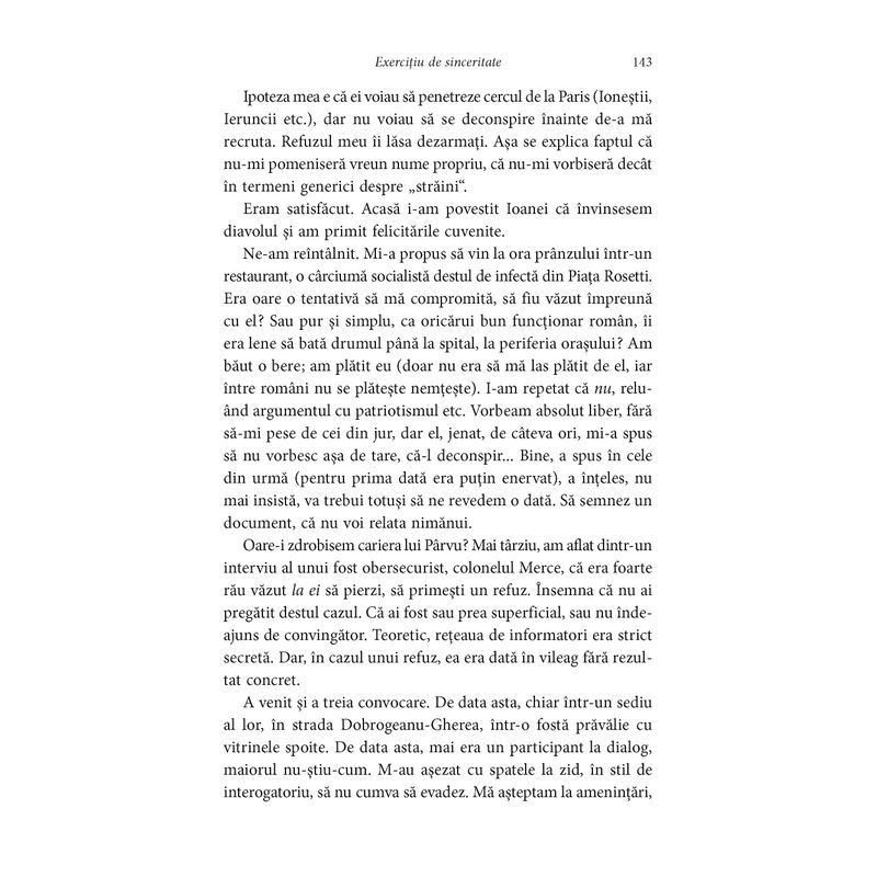 Carti si Birotica - Carti - Beletristica - Investiga?ii mateine ? Amintiri - Ion Vianu - Infinity.ro