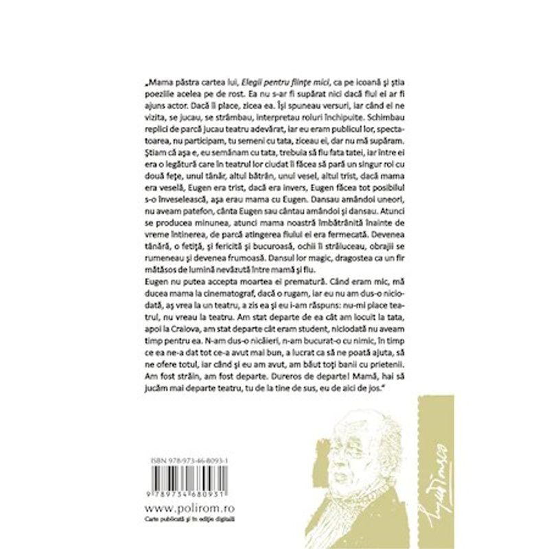 Carti si Birotica - Carti - Beletristica - Ionesco. Elegii pentru noul rinocer, Liliana Corobca - Infinity.ro
