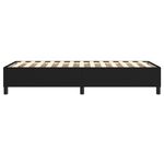 Casa si Gradina - Mobilier - Paturi si accesorii - Paturi - Cadru de pat box spring, negru, 80x200 cm, material textil, înălțime 35 cm - Infinity.ro