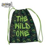 Fashion, accesorii si bijuterii - Copii - Accesorii copii - Genti si rucsacuri copii - Sac sport THE WILDE ONE, 46 x 35.5 cm - S-COOL - Infinity.ro