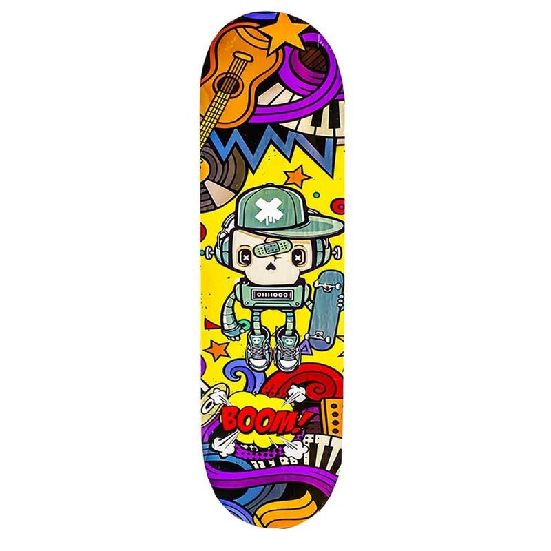 Sport si Outdoor - Role, trotinete si skateboard - Placi de rulat - Skateboard - Placa skateboard din lemn, 60 cm - Infinity.ro