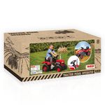 Jucarii, Copii si Bebe - Jucarii si jocuri - Vehicule si jucarii cu telecomanda - Masinute - Tractor cu pedale, rosu, 53 x 83 x 45 - Dolu - Infinity.ro