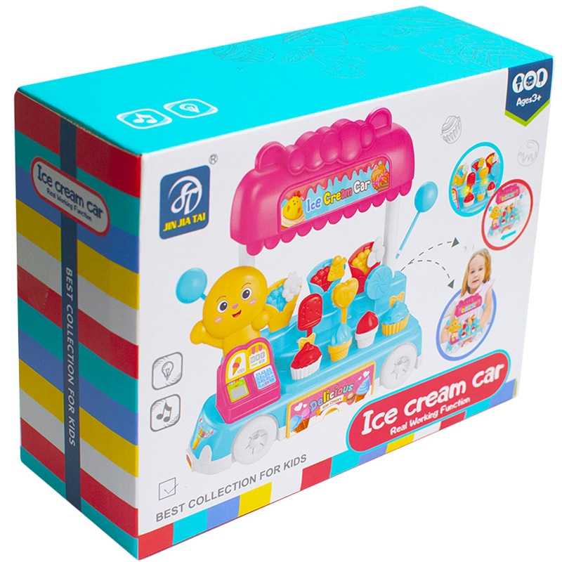 Jucarii, Copii si Bebe - Jucarii si jocuri - Vehicule si jucarii cu telecomanda - Masinute - Masina de inghetata cu baterii - Infinity.ro