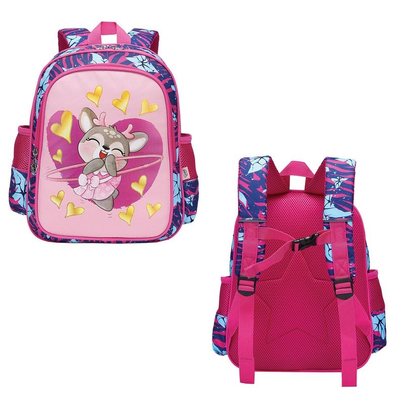 Carti si Birotica - Rechizite - Rucsacuri si genti scolare - Ghiozdan DEER, 33 x 27 x 15 cm - S-COOL - Infinity.ro