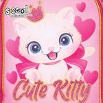 Carti si Birotica - Rechizite - Rucsacuri si genti scolare - Ghiozdan ergonomic CUTE KITTY, 40.5 x 29 x 13.5 cm - S-COOL - Infinity.ro
