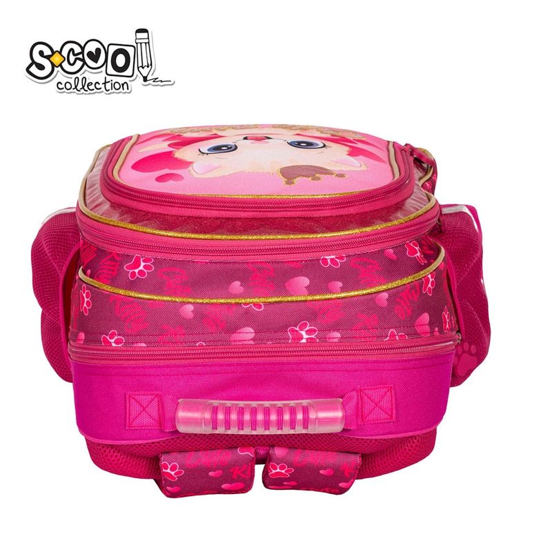 Carti si Birotica - Rechizite - Rucsacuri si genti scolare - Ghiozdan ergonomic CUTE KITTY, 40.5 x 29 x 13.5 cm - S-COOL - Infinity.ro