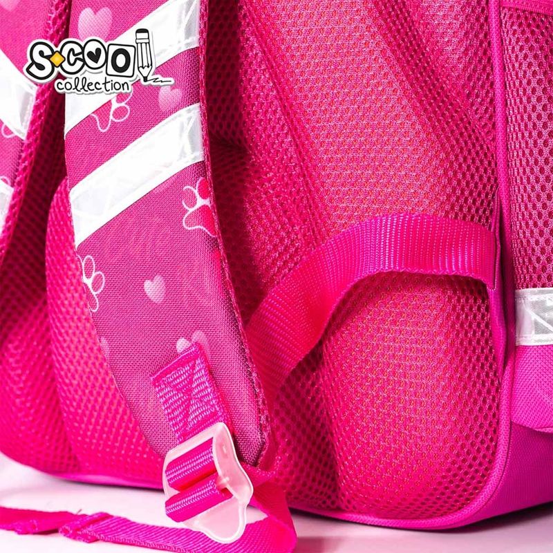 Carti si Birotica - Rechizite - Rucsacuri si genti scolare - Ghiozdan ergonomic CUTE KITTY, 40.5 x 29 x 13.5 cm - S-COOL - Infinity.ro