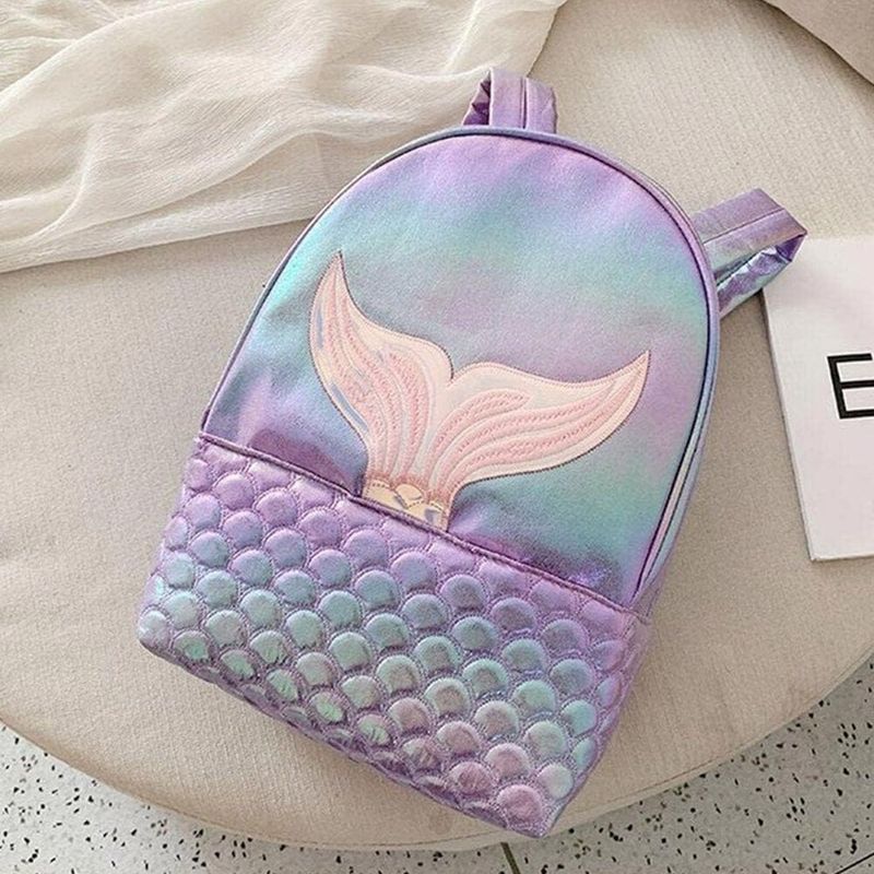 Carti si Birotica - Rechizite - Rucsacuri si genti scolare - Ghiozdan gradinita GLITTER MERMAID, 25 x 32 x 11 cm - S-COOL - Infinity.ro