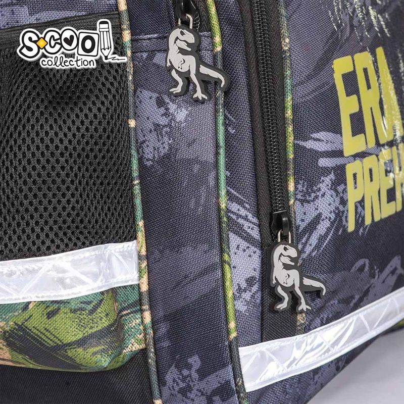 Carti si Birotica - Rechizite - Rucsacuri si genti scolare - Ghiozdan ergonomic DINO, 40.5 x 29 x 13.5 cm - S-COOL - Infinity.ro