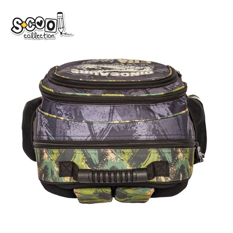 Carti si Birotica - Rechizite - Rucsacuri si genti scolare - Ghiozdan ergonomic DINO, 40.5 x 29 x 13.5 cm - S-COOL - Infinity.ro