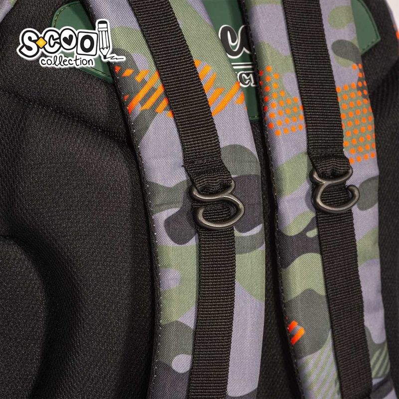 Carti si Birotica - Rechizite - Rucsacuri si genti scolare - Ghiozdan anatomic LIGHT HYPE, 41 x 28 x 21 cm S-COOL - Infinity.ro