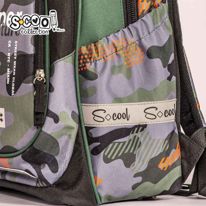 Carti si Birotica - Rechizite - Rucsacuri si genti scolare - Ghiozdan anatomic LIGHT HYPE, 41 x 28 x 21 cm S-COOL - Infinity.ro