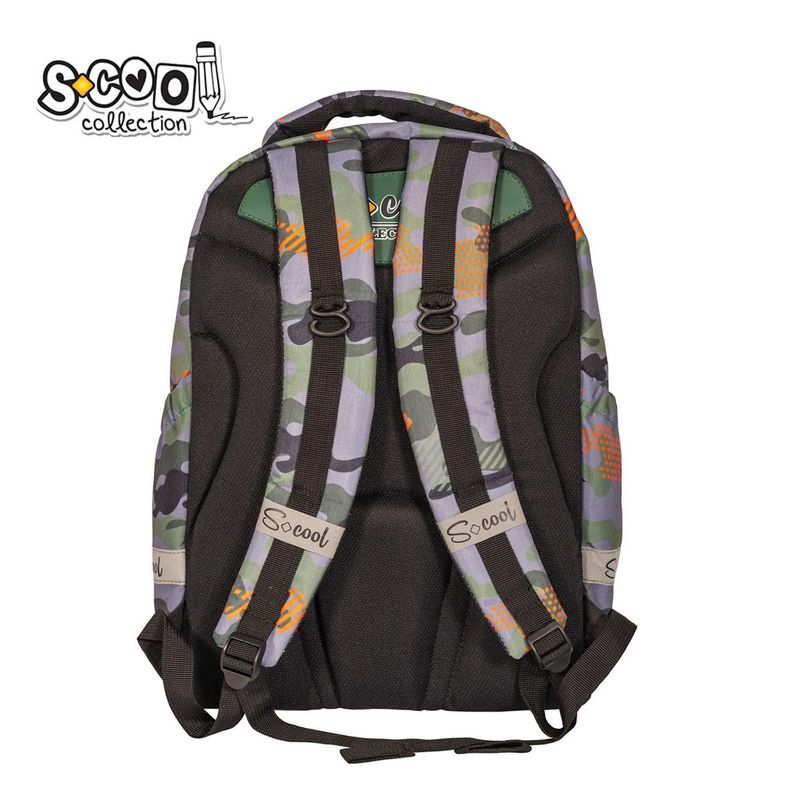 Carti si Birotica - Rechizite - Rucsacuri si genti scolare - Ghiozdan anatomic LIGHT HYPE, 41 x 28 x 21 cm S-COOL - Infinity.ro