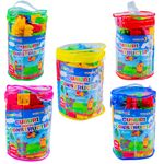 Jucarii, Copii si Bebe - Jucarii si jocuri - Seturi de constructie si cuburi - Cuburi si caramizi - Cuburi 130 piese - ROBENTOYS - Infinity.ro