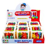 Jucarii, Copii si Bebe - Jucarii si jocuri - Seturi de constructie si cuburi - Cuburi si caramizi - Cuburi senzoriale, pentru bebelusi, 6 buc/set - Infinity.ro