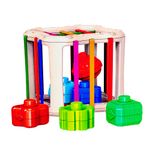 Jucarii, Copii si Bebe - Jucarii si jocuri - Seturi de constructie si cuburi - Cuburi si caramizi - Cuburi senzoriale, pentru bebelusi, 6 buc/set - Infinity.ro