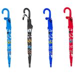 Jucarii, Copii si Bebe - Jucarii si jocuri - Jucarii de exterior - Echipamente de protectie copii - Umbrela copii, cu desene, Dinozauri, 85 cm - Infinity.ro