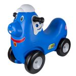 Jucarii, Copii si Bebe - Jucarii si jocuri - Jucarii de exterior - Balansoare copii - Catel balansoar 2 in 1, albastru - ROBENTOYS - Infinity.ro