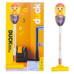 Jucarii, Copii si Bebe - Jucarii si jocuri - Jucarii de rol - Seturi de curatenie copii si accesorii - Aspirator vertical, cu baterii galben - Infinity.ro