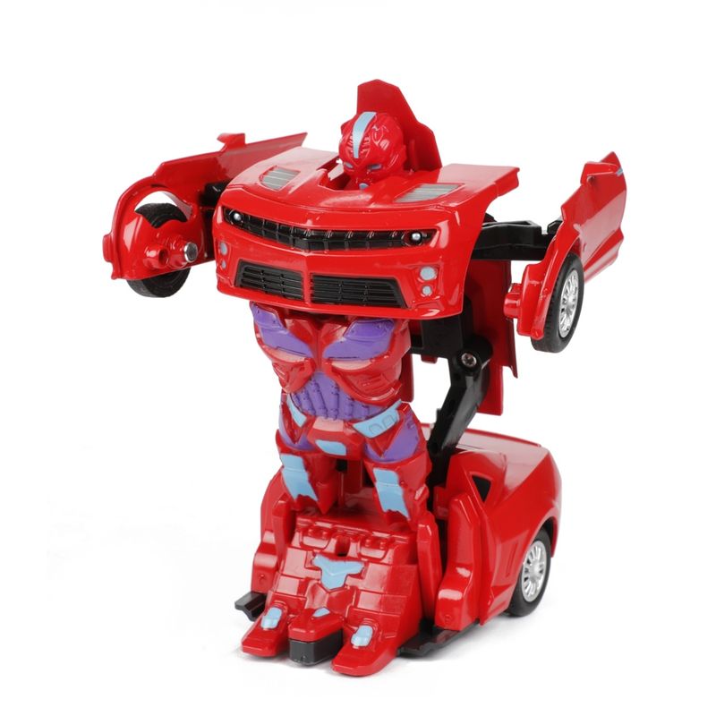 Jucarii, Copii si Bebe - Jucarii si jocuri - Vehicule si jucarii cu telecomanda - Roboti de jucarie - Robot transformabil, Supercar - Toi-Toys - Infinity.ro
