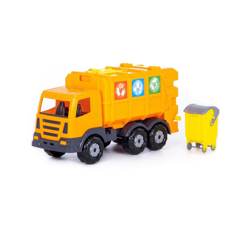 Jucarii, Copii si Bebe - Jucarii si jocuri - Vehicule si jucarii cu telecomanda - Utilaje constructie de jucarie - Camion salubrizare - Supertruck, 42 x 16.5 x 22.2 cm, Polesie - Infinity.ro