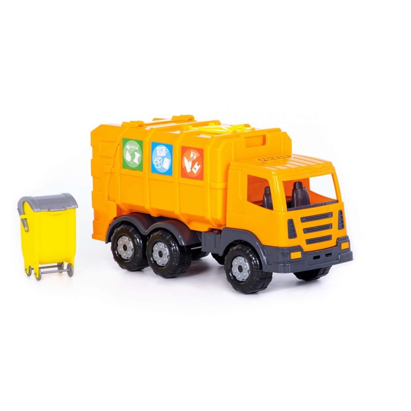 Jucarii, Copii si Bebe - Jucarii si jocuri - Vehicule si jucarii cu telecomanda - Utilaje constructie de jucarie - Camion salubrizare - Supertruck, 42 x 16.5 x 22.2 cm, Polesie - Infinity.ro