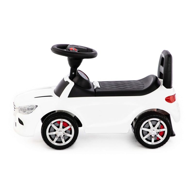 Jucarii, Copii si Bebe - Jucarii si jocuri - Vehicule si jucarii cu telecomanda - Masinute - Masinuta - Supercar, alba, fara pedale, 66 x 28.5 x 30 cm, Polesie - Infinity.ro