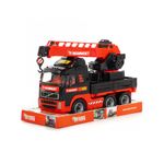 Jucarii, Copii si Bebe - Jucarii si jocuri - Vehicule si jucarii cu telecomanda - Utilaje constructie de jucarie - Camion cu macara - Mammoet, 49 x 19 x 31 cm, Polesie - Infinity.ro